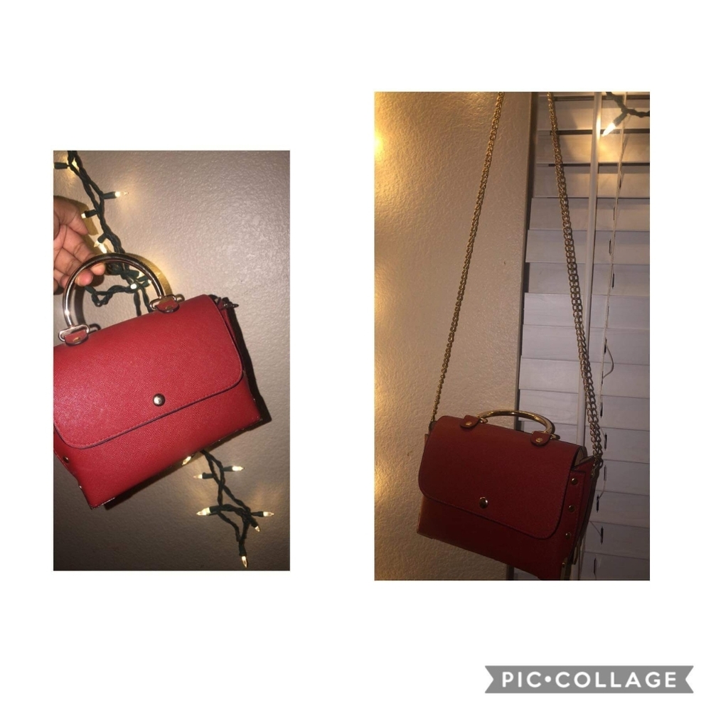 Mini red purse